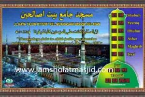 harga jam digital masjid di tangerang barat
