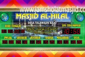 harga jam digital masjid di tangerang pusat