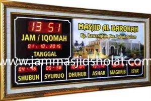 penjual jam jadwal sholat digital masjid running text di Jatirahayu bekasi