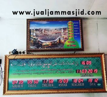 jual jam digital masjid di bogor